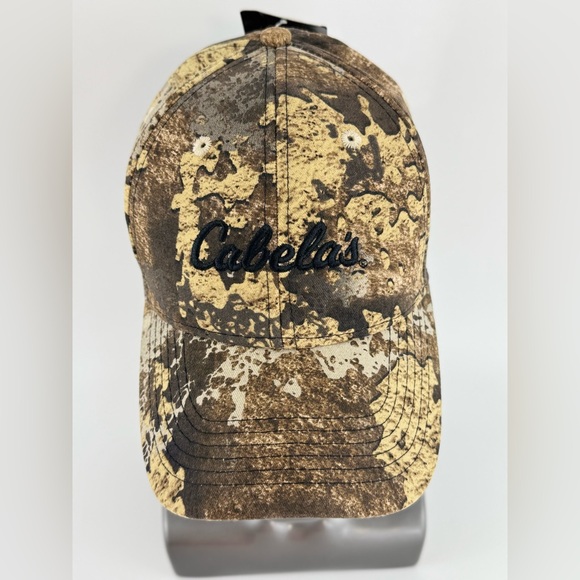 Cabela's Other - Cabela's Dale Jr True Timber Brown Leaves Camo Adjustable Ball Cap, (OSFM)